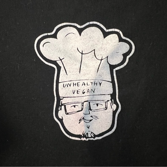 the unhealthy vegan tshirt - Picture 5 of 5